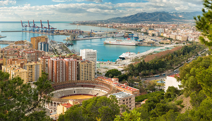 Málaga City Guide - En av Medelhavets mest populära kryssningsfartygs hamnar