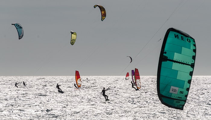 Kitesurfing på Costa del Sol