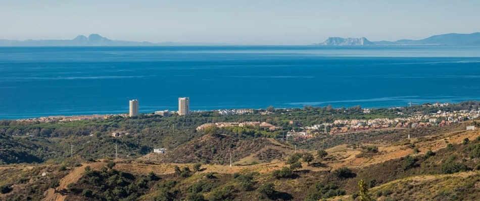 Havsutsikt från Ocean View Marbella